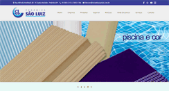 Desktop Screenshot of ceramicasaoluiz.com.br